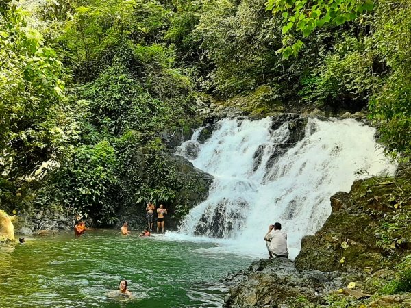 Waterfall at embera village